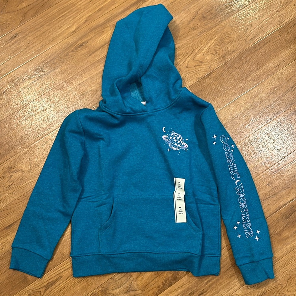 NWT Cat & Jack Girl Hoodie Size M (8)